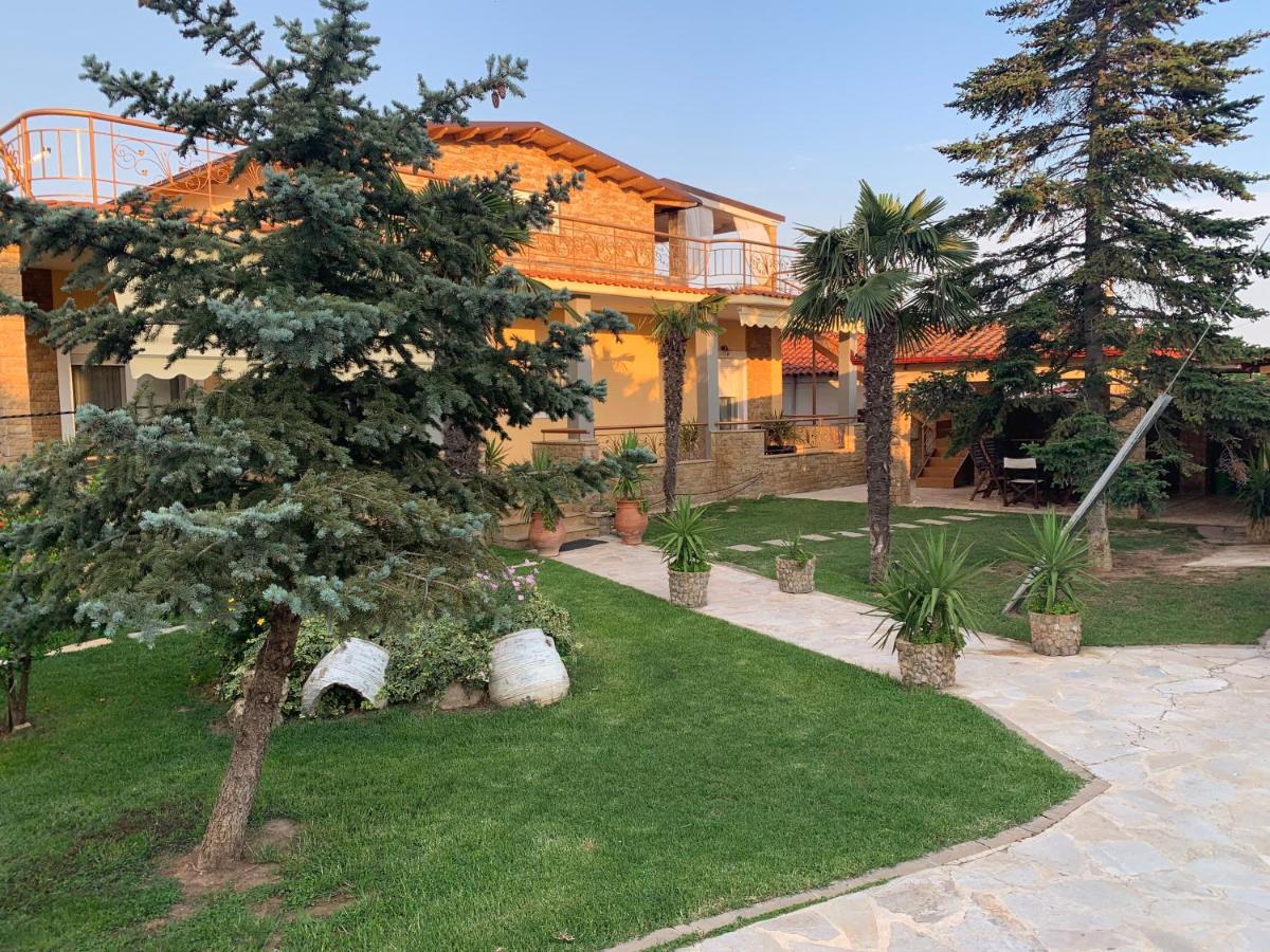 Апартаменты Doormat# Wait 'N Sea, Jacuzzi, Luxury Stone House Эпаноми Экстерьер фото